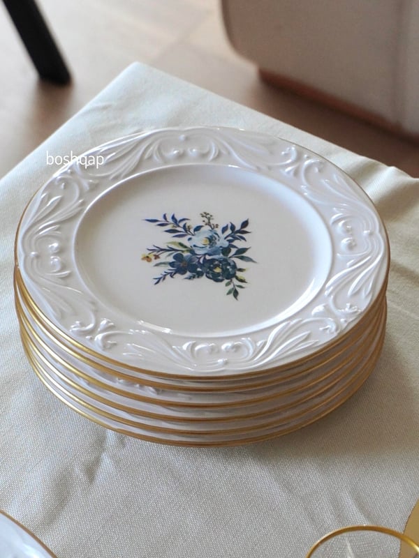 Alya 6 Kişilik 47 Parça Yemek Kahvaltı ve Pasta seti