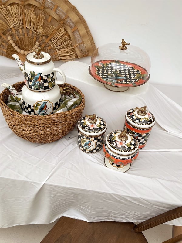 Golden Bird Emaye 5 Parça Tüm Set
