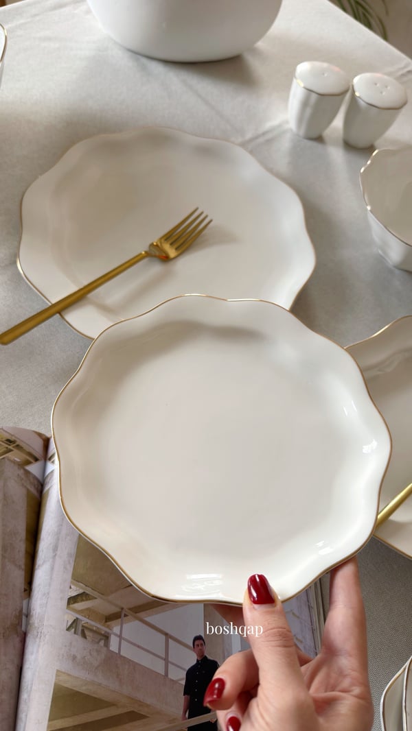 Mierra 12 Kişilik 58 Parça Yemek Takımı Gold Modelleri ve Fiyatları - BOSHQAP