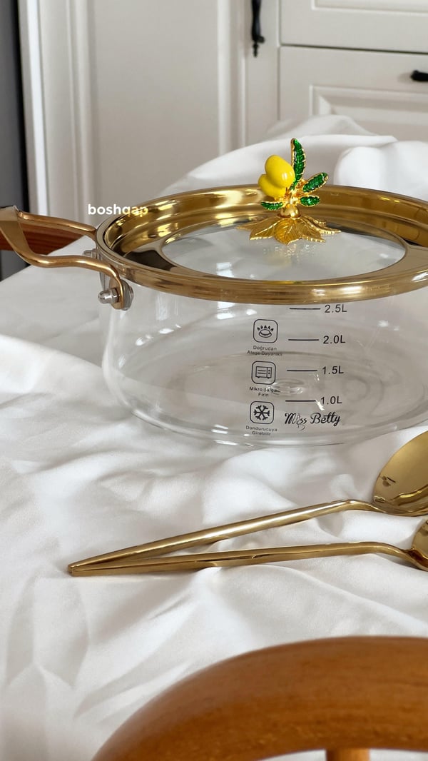 Millie Cam Tencere 2.5lt Modelleri ve Fiyatları - BOSHQAP