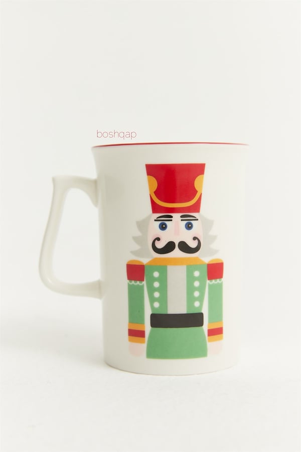 Tin Soldier Porselen Tekli Kupa 330cl