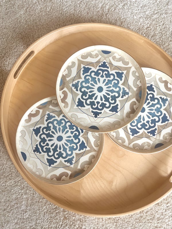 Viyana 6 Adet 20 cm Pasta Tabağı