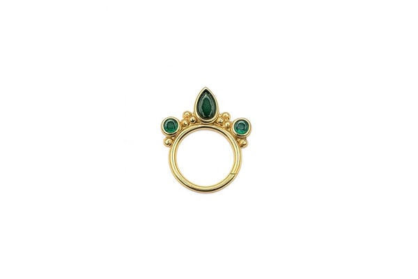 Verde Helix Daith Piercing