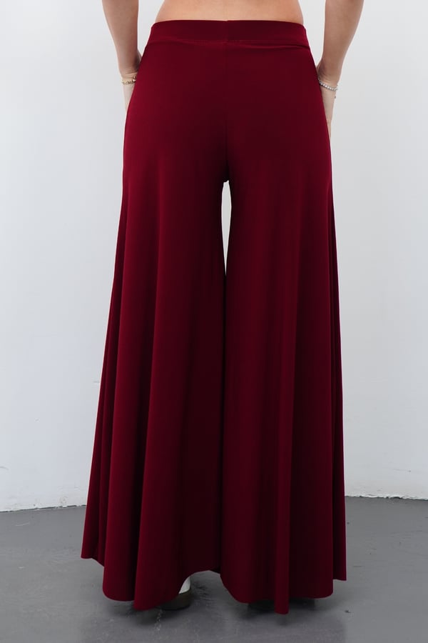 Pantolon Etek-Bordo