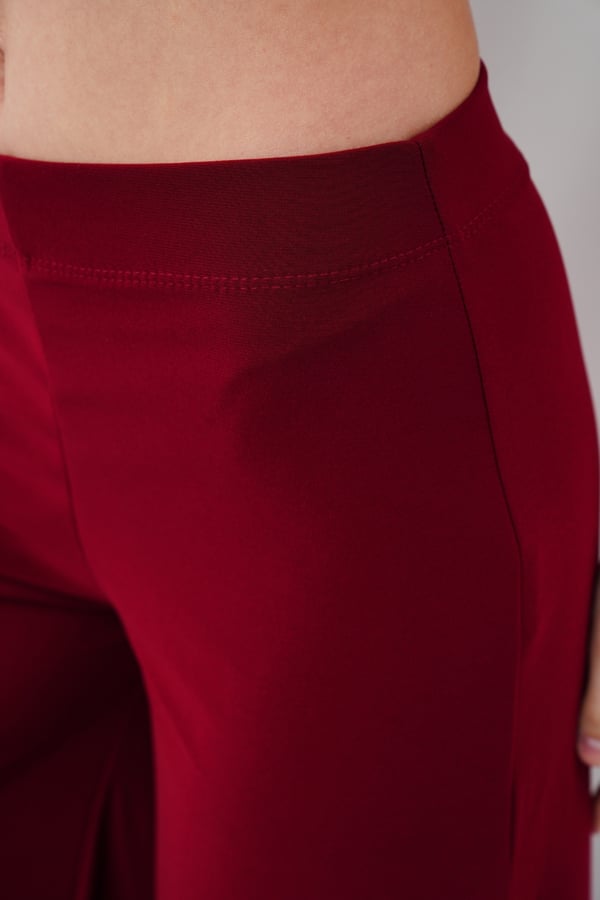 Pantolon Etek-Bordo
