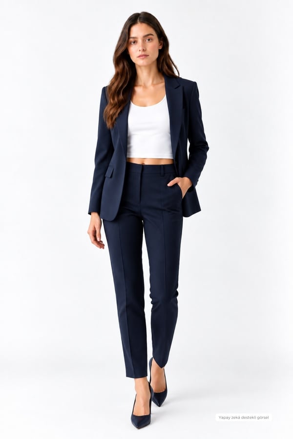 	Crop Askılı Atlet-Beyaz