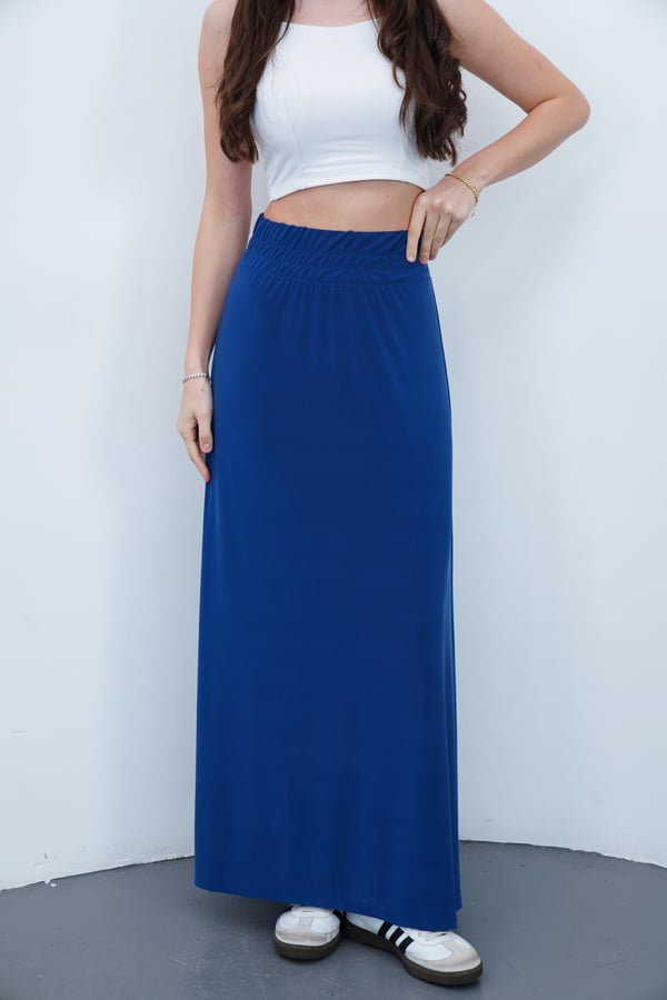 Maxi Etek Sandy-İndigo