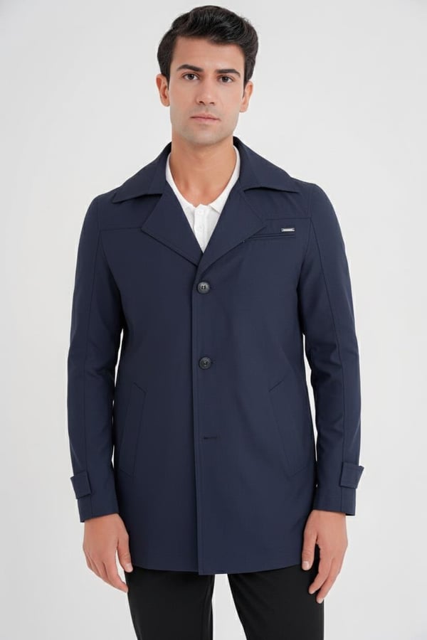 Lacivert Slim Fit Kaban KA 093