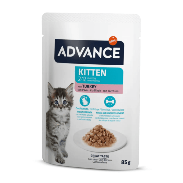 Advance Hindili Yavru Kedi Konservesi 85 gr