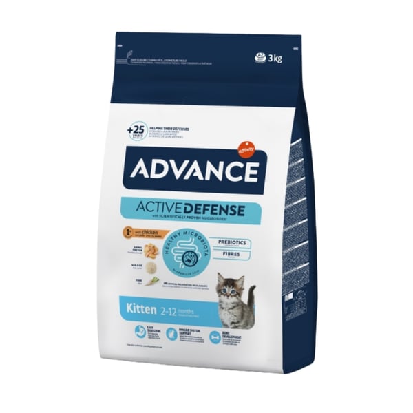 Advance Tavuklu ve Pirinçli Yavru Kedi Maması 3kg