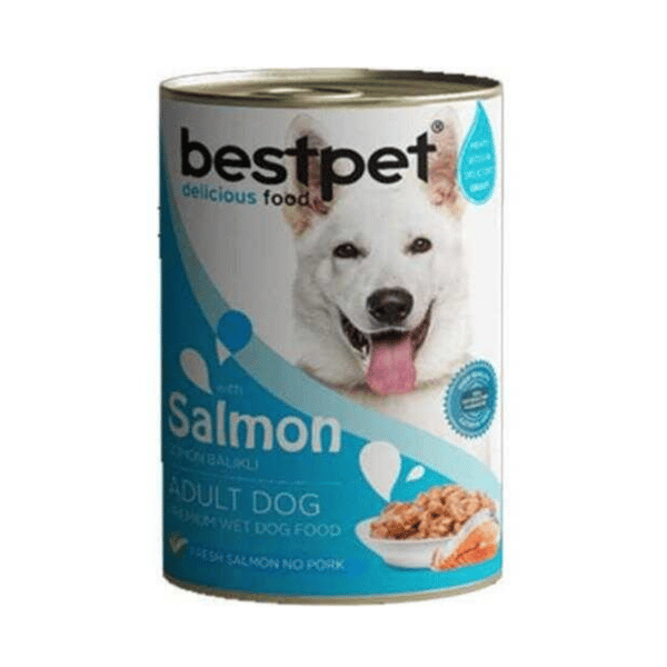 Bestpet Jöle İçinde Parça etli Balıklı Konserve Yetişkin Köpek Maması 400 gr