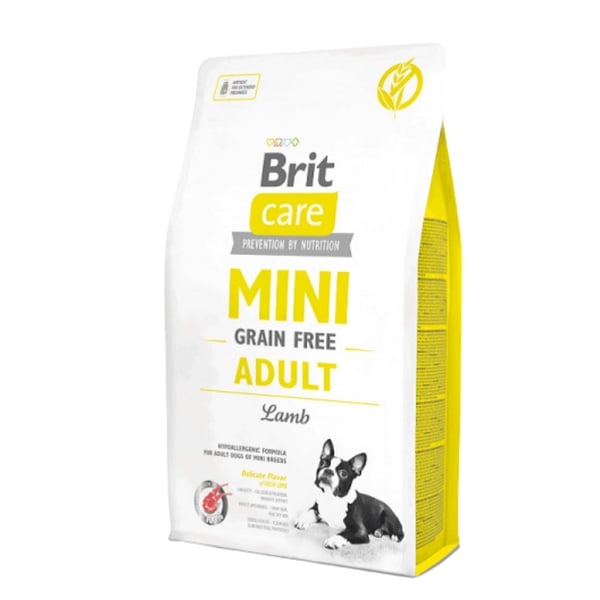Brit Care Mini Kuzu Etli Tahılsız Yetişkin Köpek Maması 2 kg