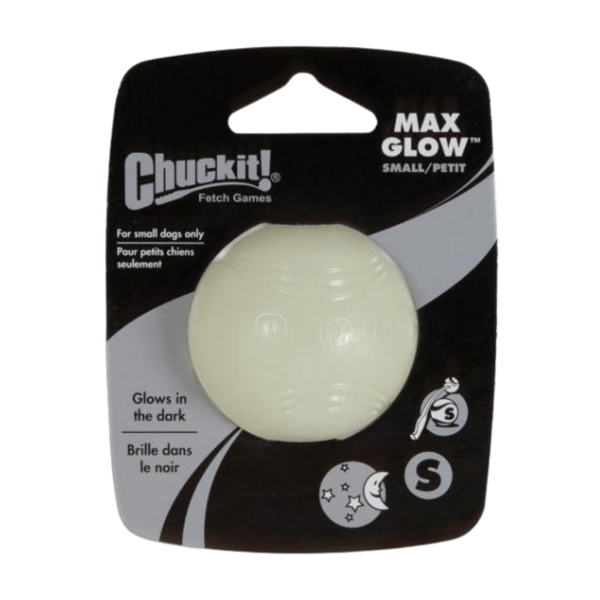 Chuckit Max Glow Gece Parlayan Köpek Oyun Topu (Küçük Boy)