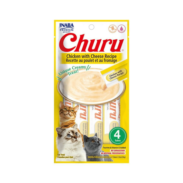 Ciao Churu Cream Tavuklu ve Peynirli Ödül Kreması 4 X 14 Gr
