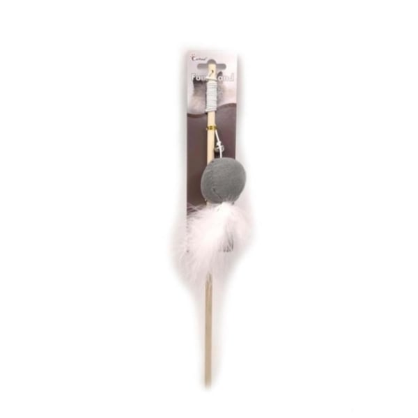 Eastland Catnipli Tüylü Peluş Çıngıraklı Kedi Oltası 46 cm