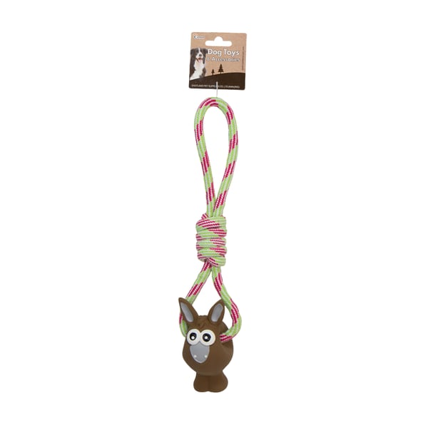 Eastland Düğümlü Stres İpli Peluş Eşek 42cm