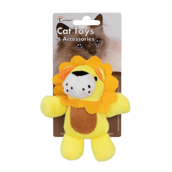 Eastland Kedi Otlu Peluş Aslan Kedi Oyuncağı 12cm