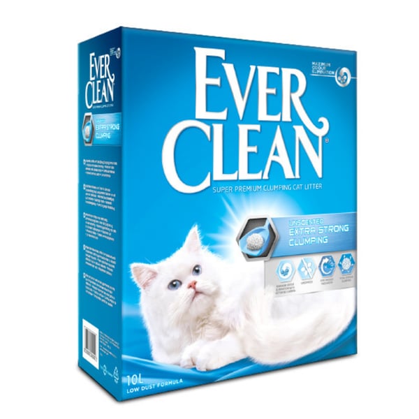Ever Clean Extra Strength Ekstra Güçlü Kokusuz Topaklanan Kedi Kumu 10 lt
