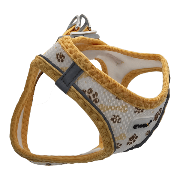 Ewox Air Mesh Kemik Desenli Göğüs Tasması XS