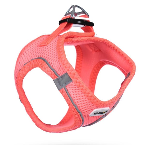 Ewox Air Mesh Pembe Göğüs Tasması L