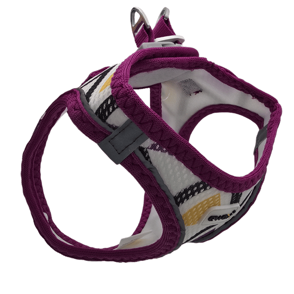 Ewox Air Mesh Piramit Desenli Göğüs Tasması XS