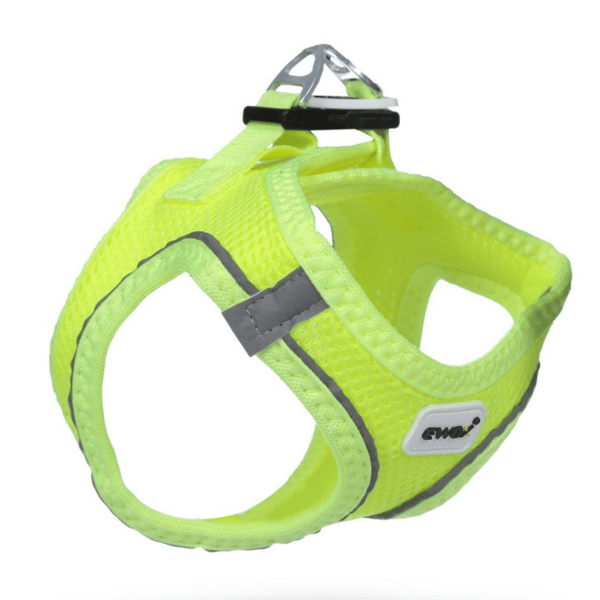 Ewox Air Mesh Sarı Göğüs Tasması L