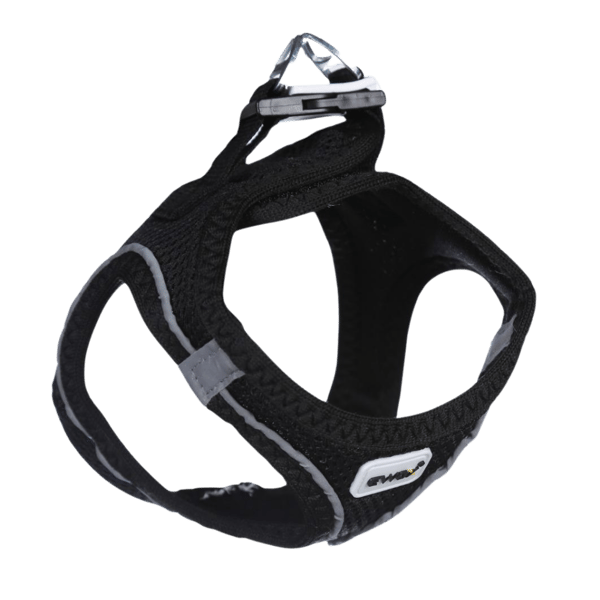 Ewox Air Mesh Siyah Göğüs Tasması XS