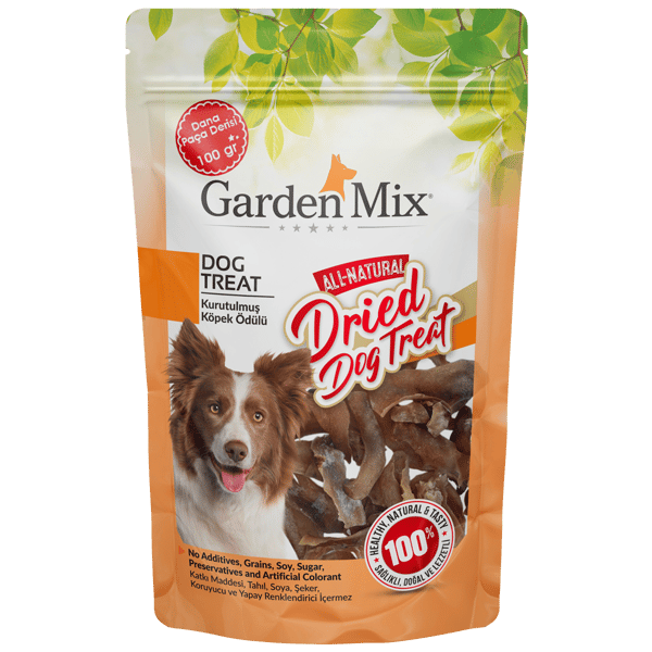 Garden Mix Kurutulmuş Dana Paça Derisi Köpek Ödülü 100gr