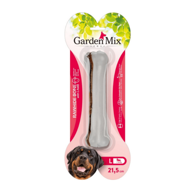Garden Mix Kuzulu Kemik Köpek Ödülü Large 21.5 Cm