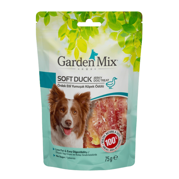 Garden Mix Ördek Etli Yumuşak Köpek Ödülü 75 Gr