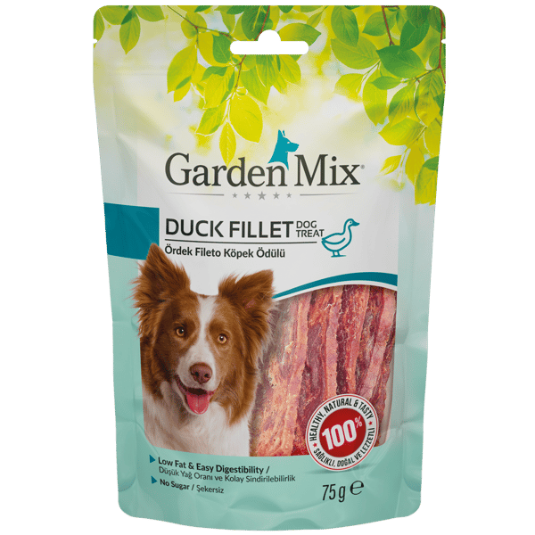 Garden Mix Ördekli Fileto Köpek Ödül Maması 75gr