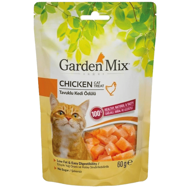 Garden Mix Tavuklu Küp Kedi Ödülü 60gr