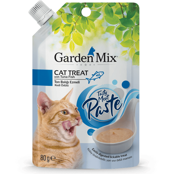 Garden Mix Ton Balıklı Ezme Kedi Ödül Maması 80gr