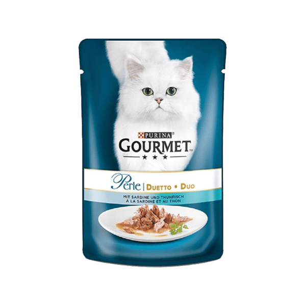 Gourmet Perle Parça Etli Izgara Ton Balıklı Yetişkin Kedi Konservesi 85gr