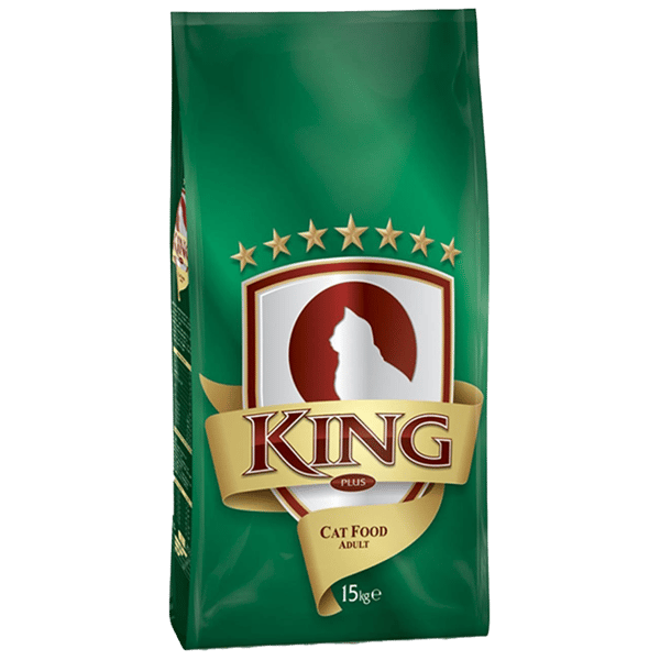 King Balıklı Yetişkin Kedi Maması 15kg