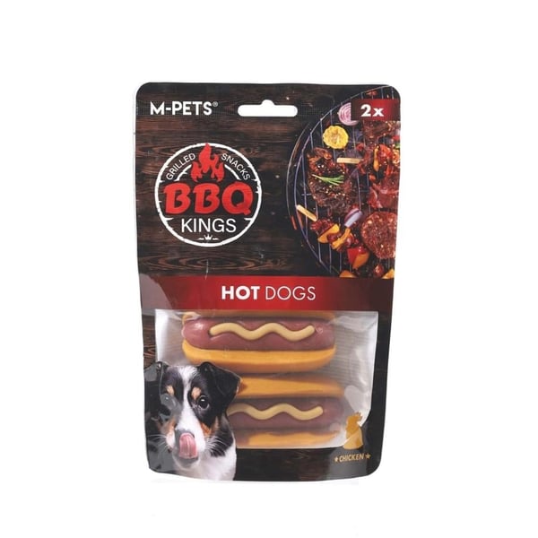 M-Pets Bbq Kings Hot Dogs Tavuklu Köpek Ödül Maması 135gr