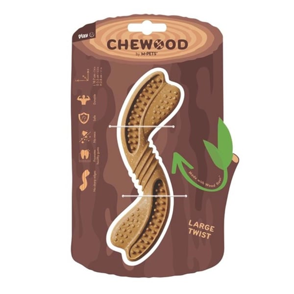 M-Pets Chewood Twist Köpek Oyuncağı 18.7x5.5x2.8 cm
