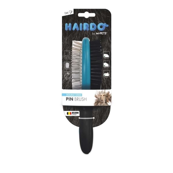 M-Pets Hairdo Çift Taraflı Köpek Fırçası 7.5x23 cm