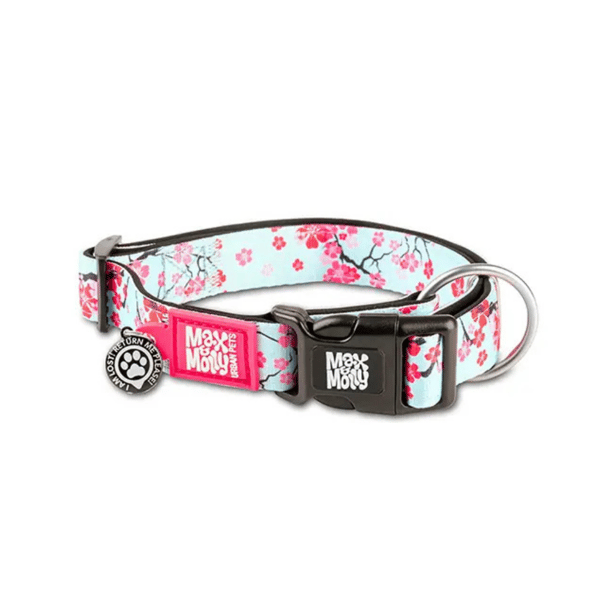 Max & Molly Smart ID Cherry Bloom Köpek Boyun Tasması Small
