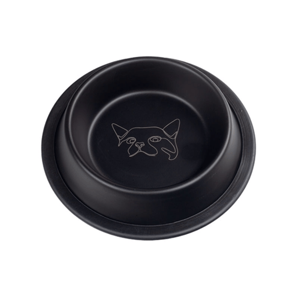 Oripet Asr(Fpcl) 24Oz Lazer İşlemeli Köpek Mama Su Kabı- 17Cm