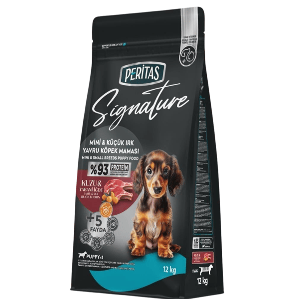 Peritas Signature Kuzulu Küçük Irk Yavru Köpek Maması 12 Kg