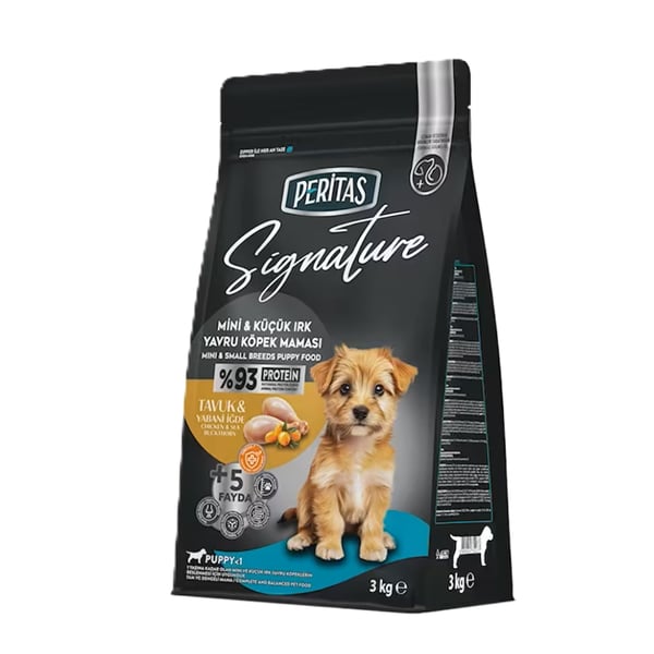 Peritas Signature Tavuklu 3 kg Küçük Irk Yavru Köpek Maması