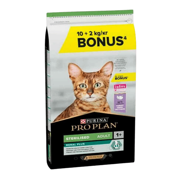 Pro Plan Hindili Kısırlaştırılmış Kedi Maması 10kg+2kg HEDİYE!