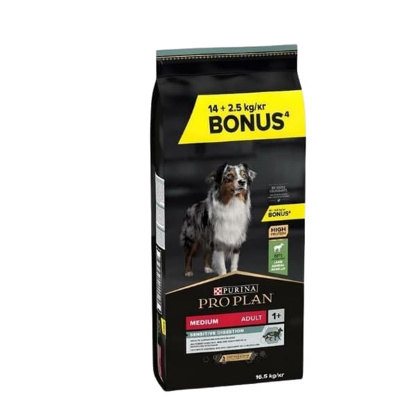Pro Plan Kuzu Etli 14+2.5 Kg Medium Yetişkin Kuru Köpek Maması
