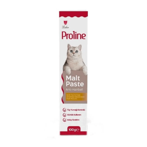 Proline Tüy Yumağı Önleyici Malt Kedi Macunu 100gr