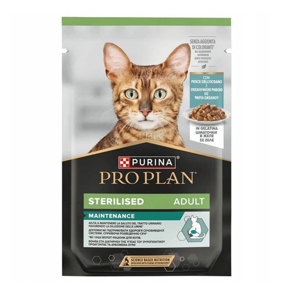 Proplan Sterilised Balıklı Pouch Kedi Konservesi 85 Gr