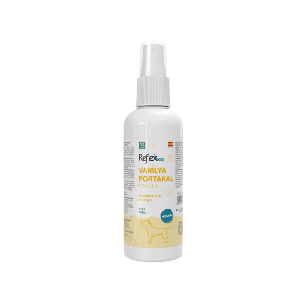 Reflex Care Vanilya ve Portakal Kokulu Köpek Kolonyası 125ml