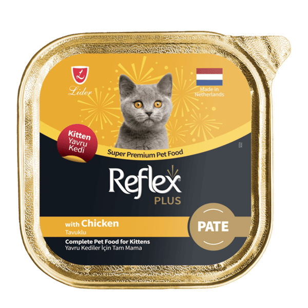 Reflex Plus Ezme Tavuklu Yavru Kedi Konservesi 85gr