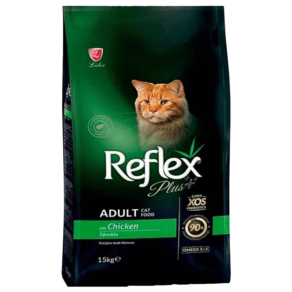 Reflex Plus Tavuklu Yetişkin Kedi Maması 15kg