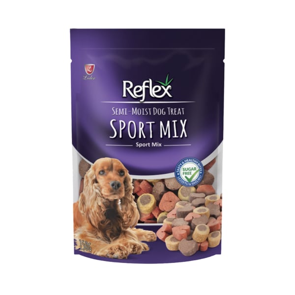 Reflex Semi Moist Köpek Ödül Maması Kuzu & Pirinç Sport Mix 150 Gr